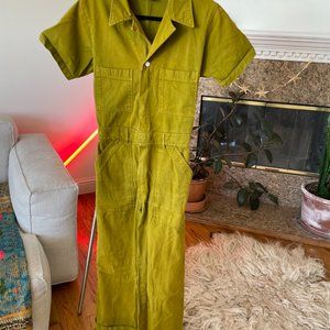 Big Bud Press Everyday Jumpsuit Olive Green Medium